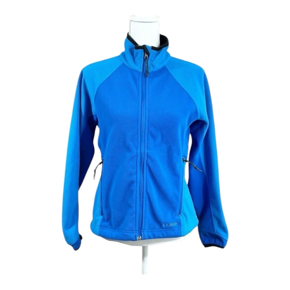 L.L. Bean The Weather Channel Blue Women's Polartec Jacket Small